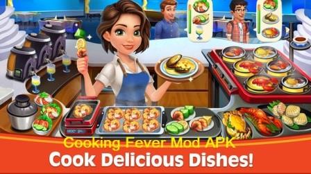 Cooking Fever Mod APK Gameplay