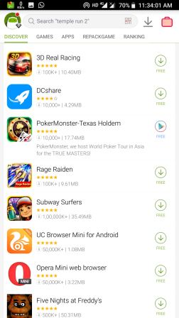 free android app store