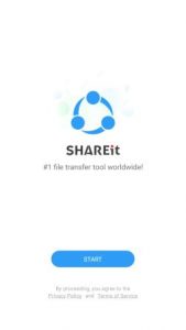 download the new version for ios SHAREit
