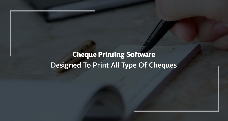 check printing software